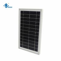 o vidro de 6V 7W laminou o painel solar para a estação de carregamento solar solar dos sistemas de energia ZW-7W da casa