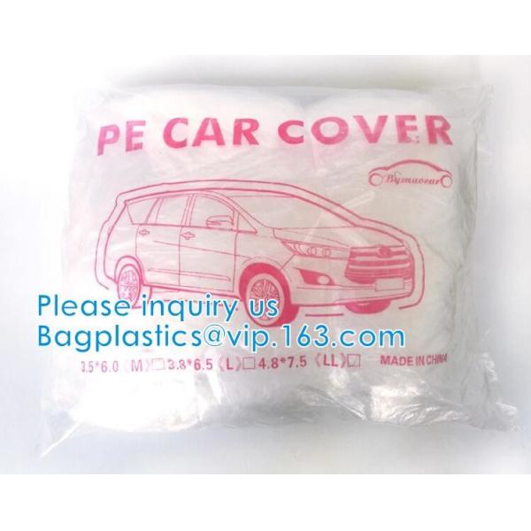 Biodegradable Compost Car Floor Mat Auto Disposable Steering Wheel Seat Cover Interior Accessories Steering Tire Bags