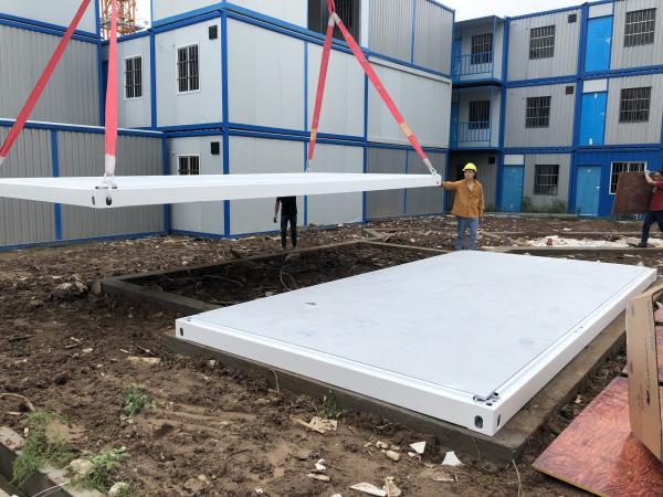 Prefabricated Flat Pack Container Steel Structure Modular Container Q235 Q355