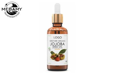 Óleos essenciais puros de 100 por cento, frio - óleo pressionado do Jojoba para o cabelo/pele