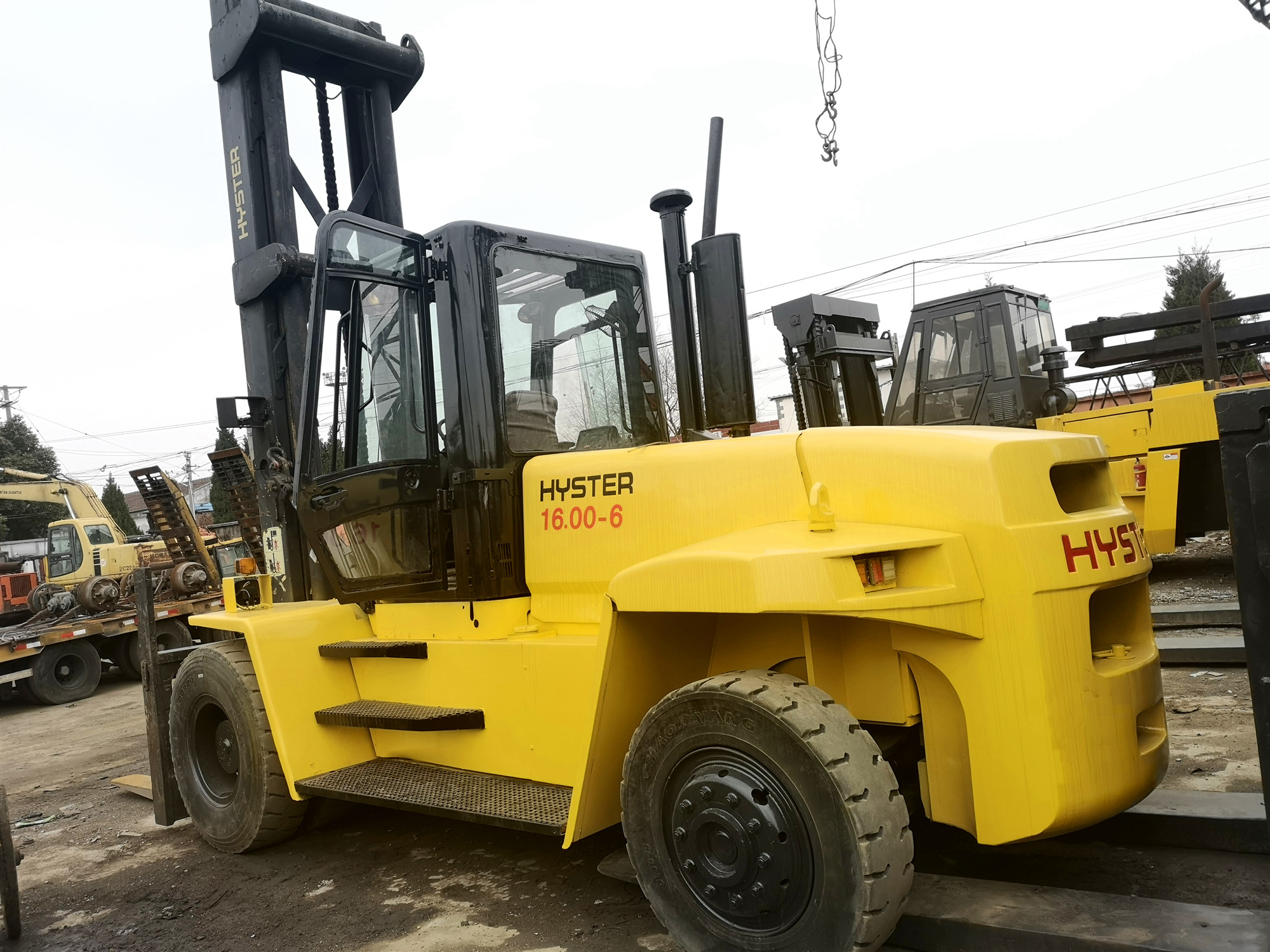 Original Japan Brand Forklift Mitsubishi FD150 15T Used Fork Lifter Truck