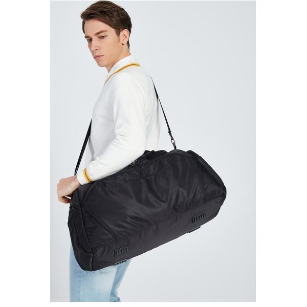 Black Crossbody 55L Duffle Bag Travel Luggage Handbag 1.1KG