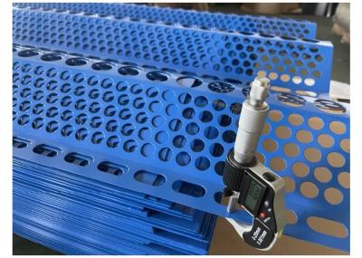 1mm Thicnkess Blue Color Windbreak Panel For Docks And Various Storage Yards