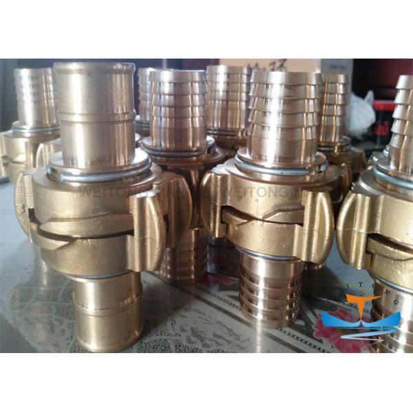 Brass Fire Hose Fittings Coupling GB/T2031-94 Standard Sand Blast Surface
