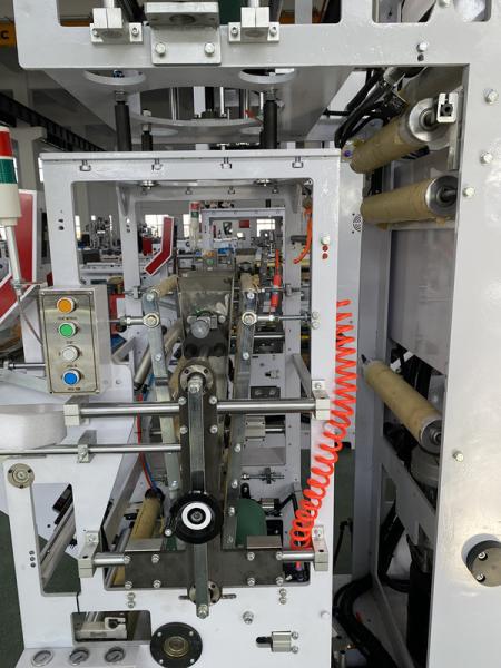High Speed 300m/Min Gusset Machine For Sanitary Napking Bags