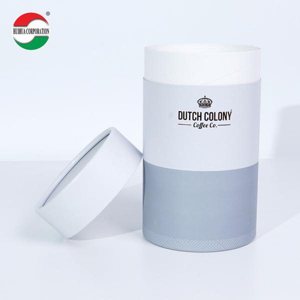 Food Grade Paper Cans Packaging with Aluminum Foil Lining for Tea and Cosmetics