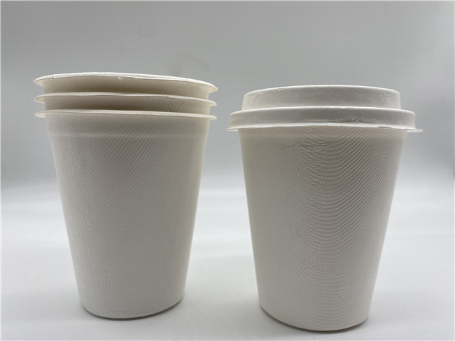 чашки и крышки йогурта 12oz 25pcs/Bag Biodegradable