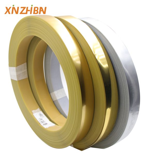 Customized PVC Edge Banding Wood Grain Color Strong 0.35-3mm Thickness Eco-Friendly Water Resistant High Glossy Finish Cabinets