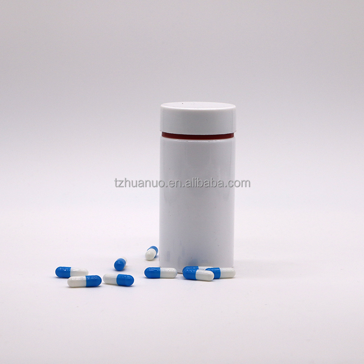 Удобные 150мл PET круглые аптечные контейнеры для таблеток Витамины и лекарственные капсулы