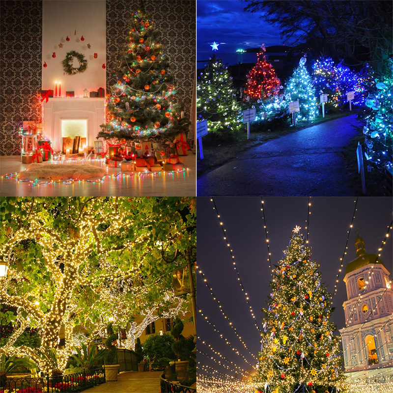 30lm/s IP65 LED Fairy String Lights Outdoor 100M 50M 30M 20M 10M