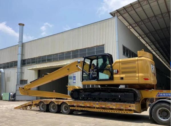 18m 19m Long Reach Excavator Booms Amarelo Preto Cor Pessoal