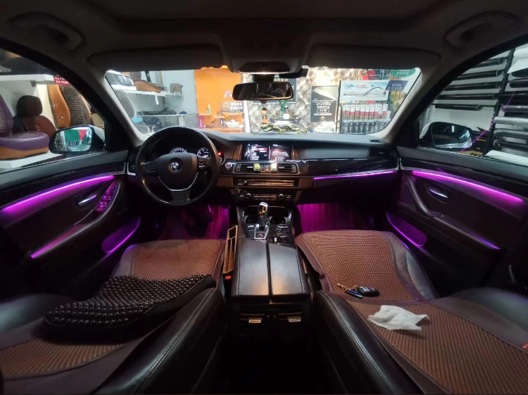 LED RV X5 Interior Ambient Lights , 64Colors Car Interior Decoration Light