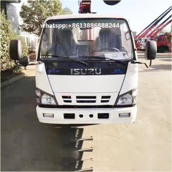 Factory Hot Selling  Isuzu    Boom Truck       Dumper Truck With Crane Cargo Truck Mounted Crane