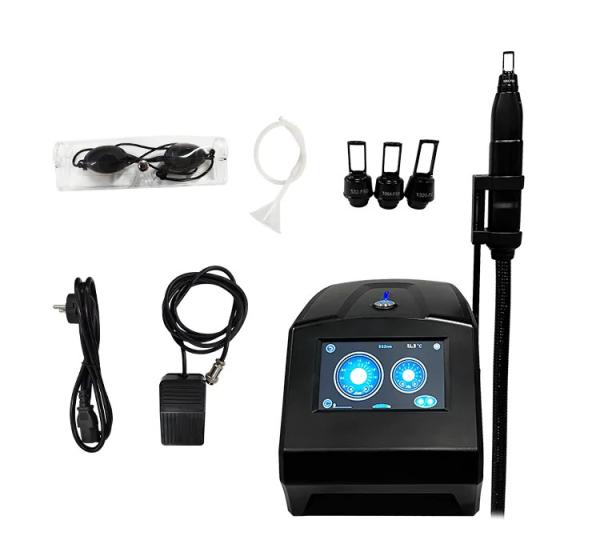 Black Tattoo Remover And Carbon Peel Equipment Q Switched Nd Yag Laser Eyebrow Tattoo Removal Machine