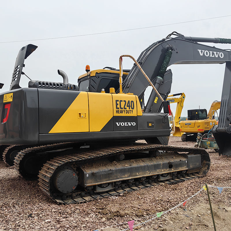 Original Used Volvo EC240 Excavator Hydraulic 134KW 380L Fuel Tank