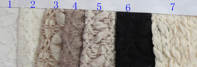Bubble Popular Elastic Stretch Lace Fabric For Wedding Dress Underwear CY-LW0631