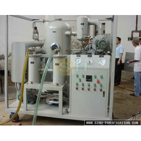 Custom Degassing 132kW Insulation Oil Vacuum Purification Systems Transformer Fluid Treatment