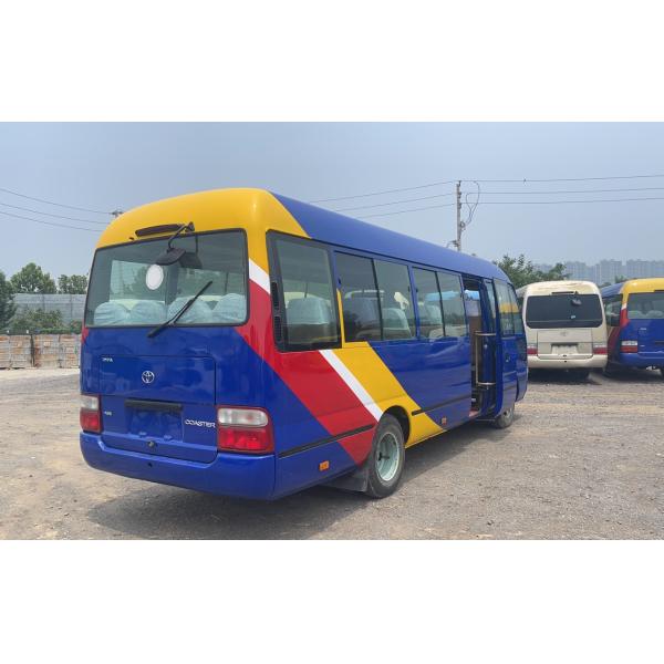 30-Seater Diesel Toyo Ta Coaster Mini Bus with Luxury Design and Fuel Efficiency