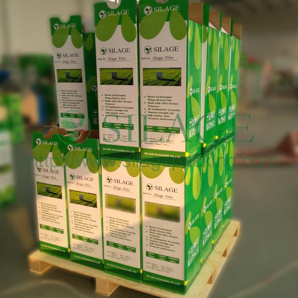 Professional Factory,Silage Wrap Film for EU,100% LLDPE, 250/500/750mm, Individual Package, Pallet Package