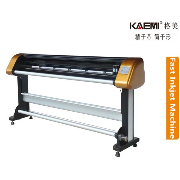 220V/50Hz Power Supply Flatbed Cutting Machine for Digital Car Sticker Paper with 1650mm to 2050mm Cutting Size and HP45 Ink Cartridge Compatibility