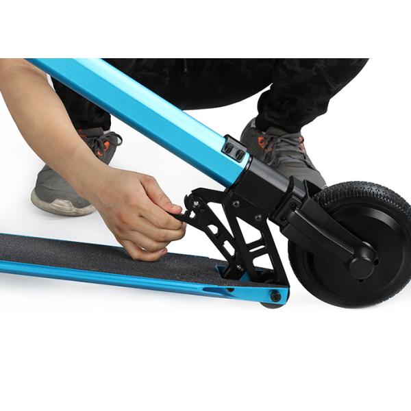 Max Load 125Kg Portable Foldable Electric Scooter With 5 Inch Solid Tire