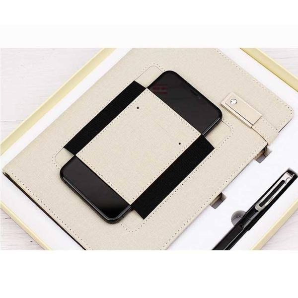 Организатора тетради PU радиотелеграф подарка кожаного корпоративный поручая для дела