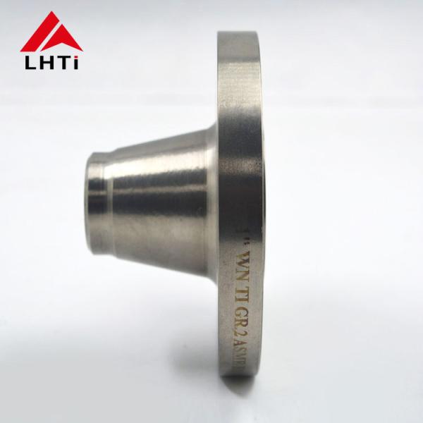 Ti6AL4V GR2 GR5 Titanium Welded Neck Flange For Aerospace Industry