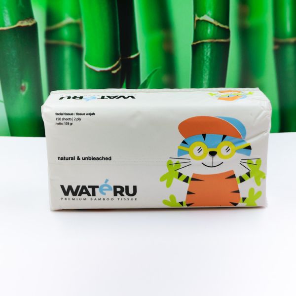 Facial Tissue Wholesale 100% Virgin Bamboo Pulp Custom Paper Tissue 2/3/4 Ply Strong Water Absorption OEM Available for Home Use