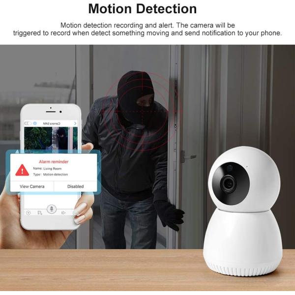 Камера комнаты младенца камеры слежения 720P Wifi Tuya беспроводная умная умная