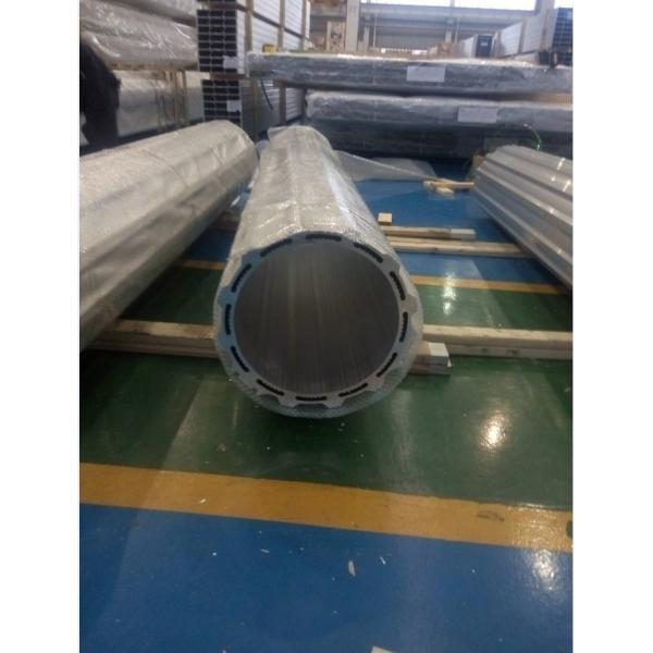 6063 T5 Aluminium Extrusion Pipe 48mm Diameter For DC Motor Enclosure