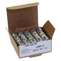 Excelente capacidade de ciclismo e desempenho Cramic Fuse Eaton Bussmann 10 X 38 mm Ferrule Fuse FWC-8A10F
