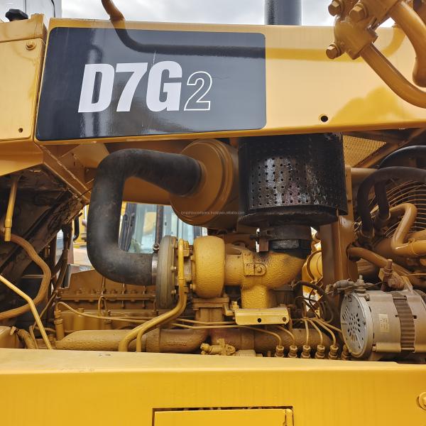 SECOND HAND CAT D7G DOZER USED ORIGINAL CATERPILLAR D7G WITH RIPPER