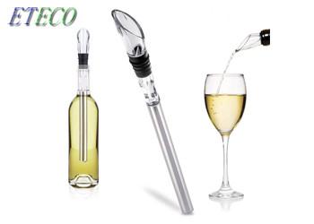 Fast Frozing Iceless Wine Chiller Rod , 304 Stainless Steel Wine Cooler Stick