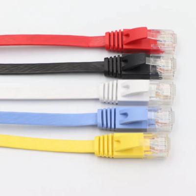 ETL DELTA UL Cat5e Cat6 Rj45 cabo plano Rohs 35M cabo de rede Ethernet