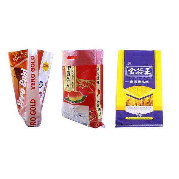 50Lb 25kg 50kg Rice Recycled Woven Polypropylene Bags Eco - Friendly