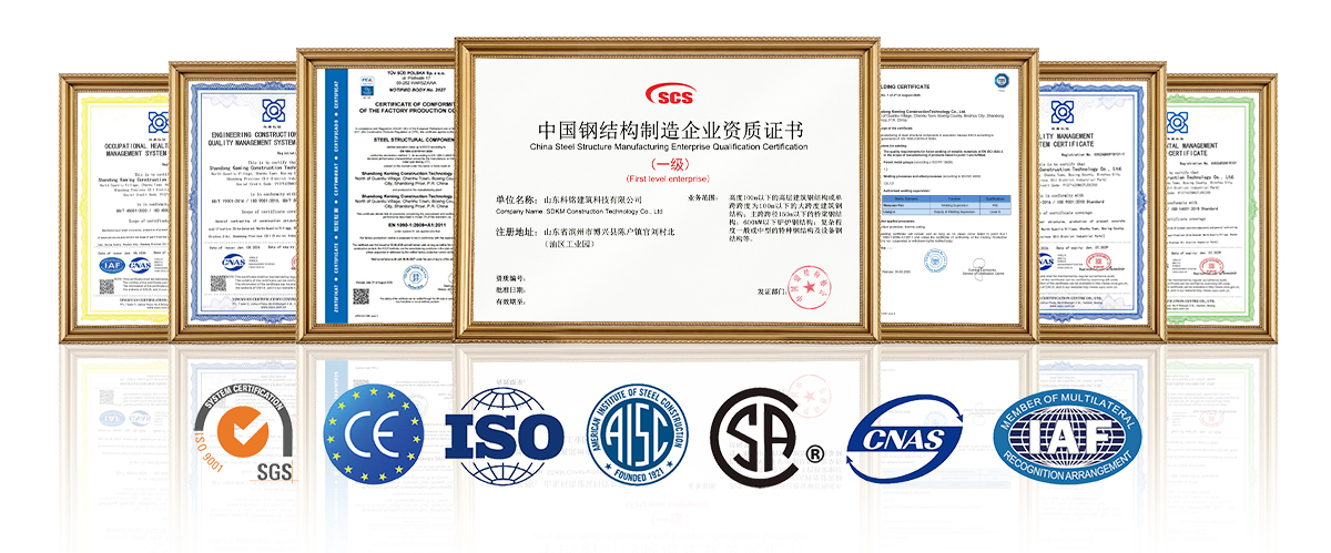 Lightweight Metal Frame Commercial Buildings School And University Building