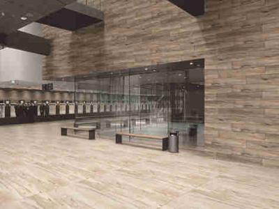 Digital Wood Effect Porcelain Tiles / Oak Wood Effect Porcelain Floor Tiles