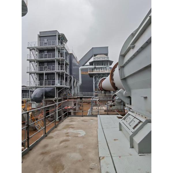 Four rotatif à chaux efficace largement utilisé dans les grandes lignes de production de chaux actives