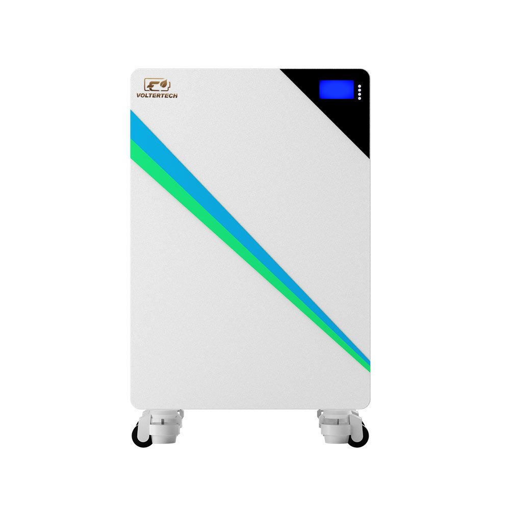 15.36kWh 51.2V Wall Mounted LiFePO4 Battery With Mobile App Monitoring
