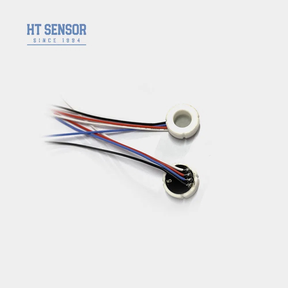 HT-TC 5-10VDC Ceramic Pressure Sensor with 19mm Specification and IP65 Rating for Liquid and Gas Measurement