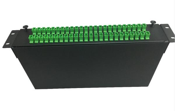 19 1U 2U Fiber Optical 1x64 Rack Mount Patch Panels