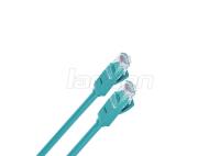 Cabos de cobre desencapados do remendo do revestimento de PVC 26AWG Cat6a