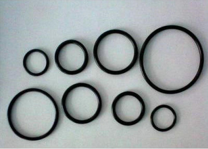 Oil Resistant Silicone Rubber Washers and NBR O Rings with 8-12Mpa Tensile Strength in Standard Size AS586 BS1516