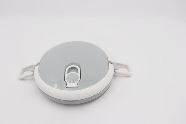 2 Layers Detachable stainless steel plastic kids tiffin leakproof sealed lunch box