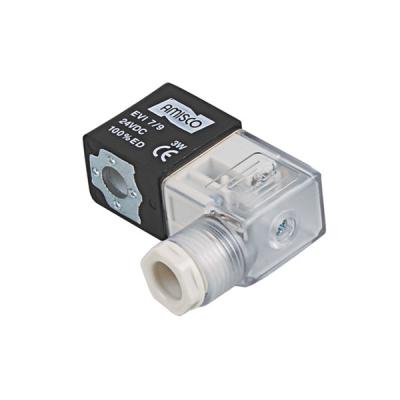 100 Series 24vdc Pneumatic Solenoid Valve Coil With Junction Box Wire Lead