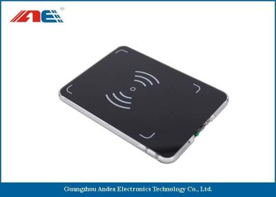 Leitor moderno do poder médio do design compacto RFID, leitor da alta frequência RFID RS232