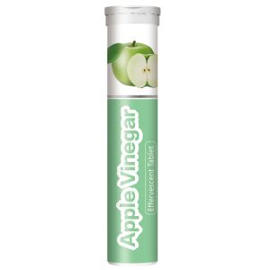 Effervescent Apple Cider Vinegar Tablet For Fat Burning And Digestion Support
