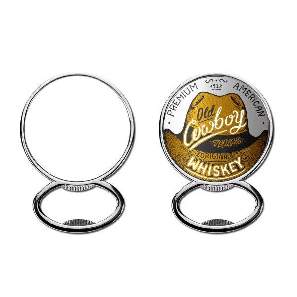 Magnetic Sublimation Fridge Bottle Opener custom metal bottle opener