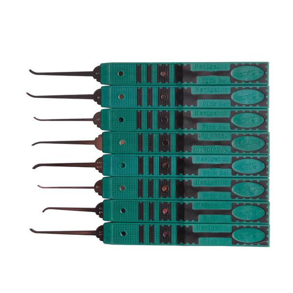 Hooked Auto Locksmith Tools KLOM South Korea 32 Lily Set Soft-plastic Handle