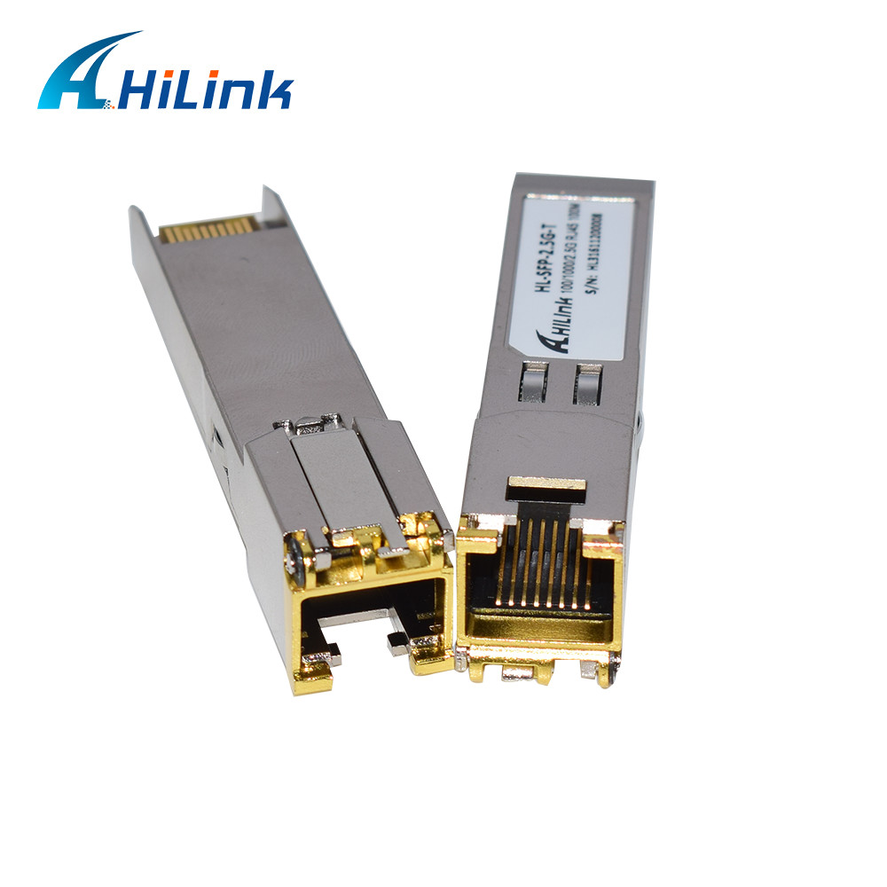 2.5GBASE - Модуль RJ приемопередатчика SFP меди t - 45 100M CAT5 2.5G/1000/100Base-T